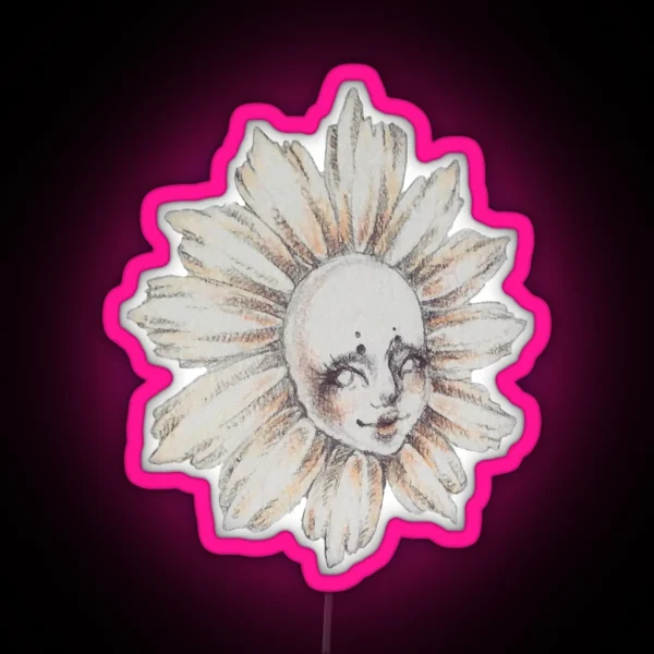 Fae Flower RGB Neon Sign