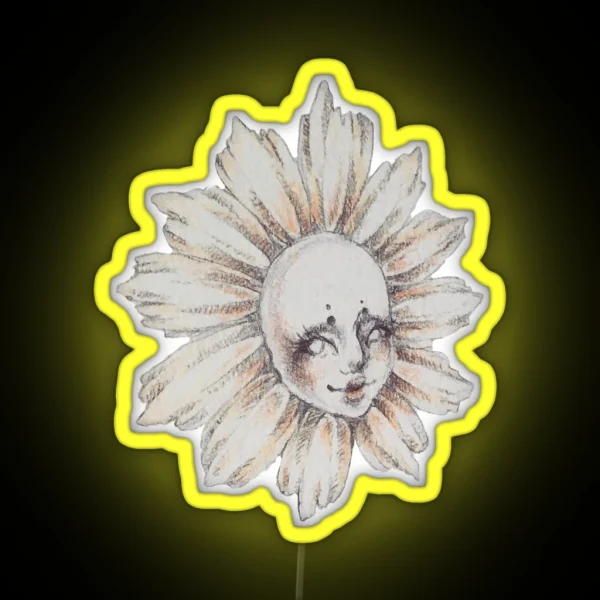 Fae Flower RGB Neon Sign