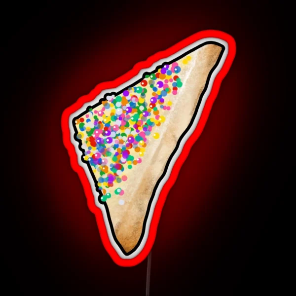 Fairy Bread In Blue Aussie Art Deco RGB Neon Sign