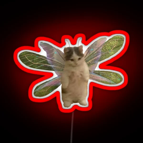 Fairy Cat RGB Neon Sign