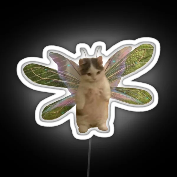 Fairy Cat RGB Neon Sign