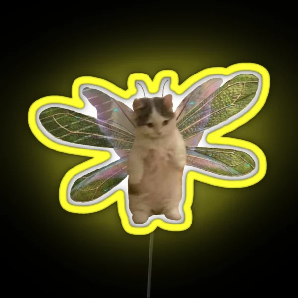 Fairy Cat RGB Neon Sign