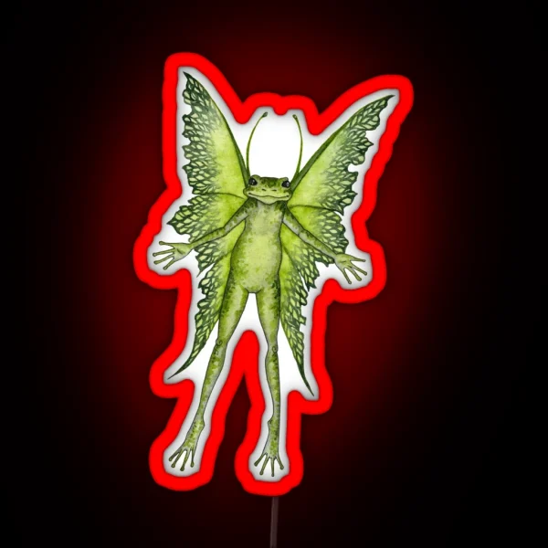 Fairy Frog RGB Neon Sign