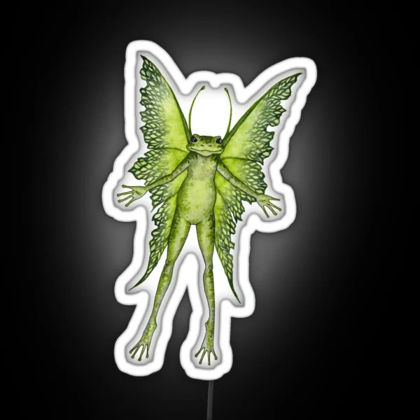 Fairy Frog RGB Neon Sign