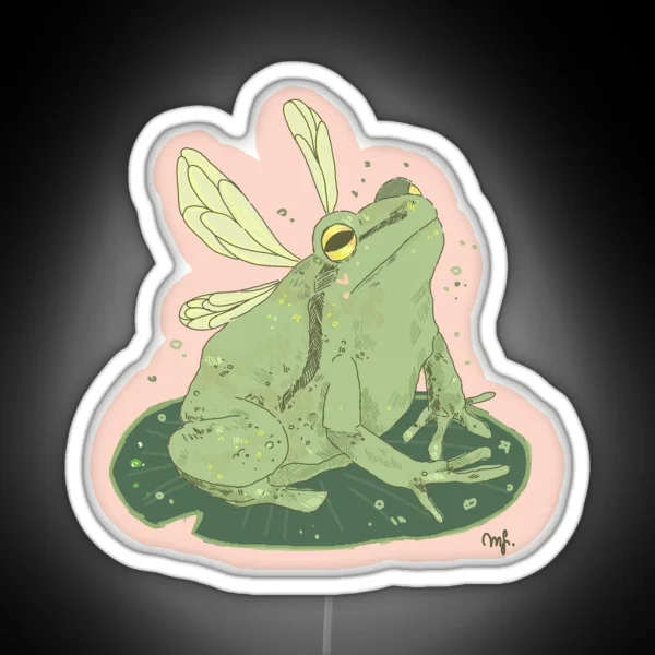 Fairy Froggie RGB Neon Sign
