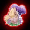 Fairy Garden Bunnerfly RGB Neon Sign - Image 2