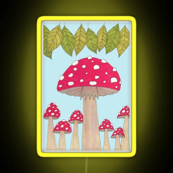 Fairytale Toadstools RGB Neon Sign