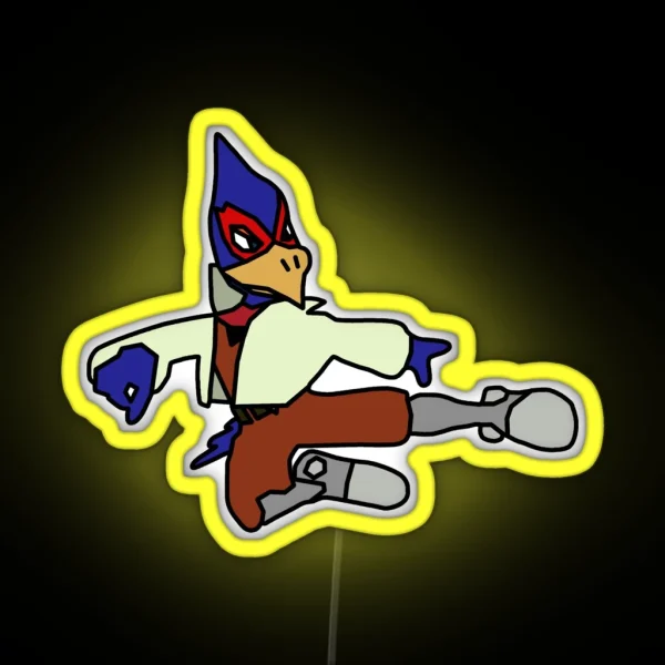 Falco N Air RGB Neon Sign