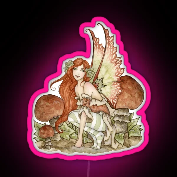 Fall Fairy RGB Neon Sign