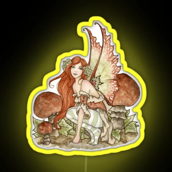 Fall Fairy RGB Neon Sign