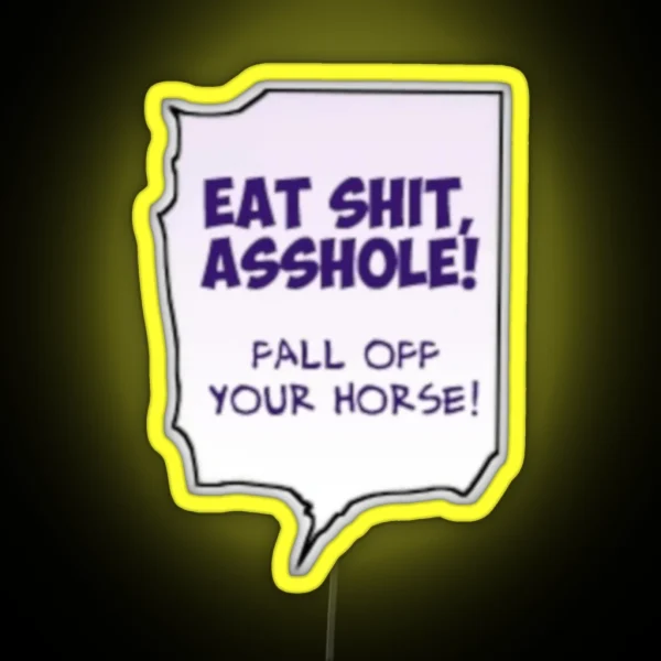 Fall Off Your Horse Led RGB Neon Sign