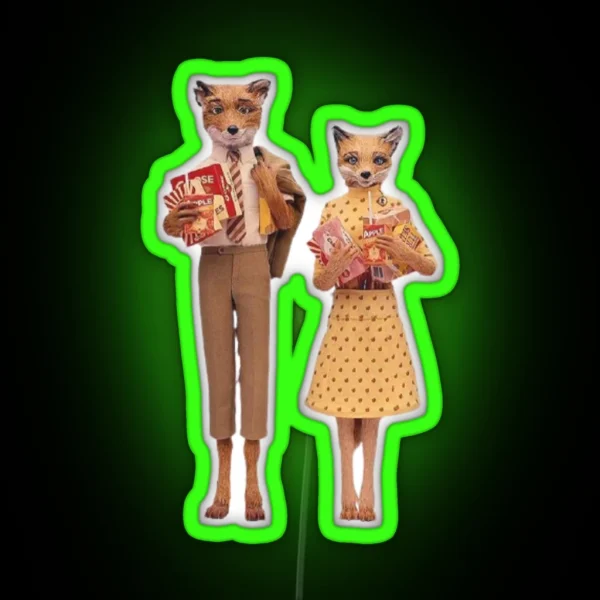 Fantastic Mr Fox RGB Neon Sign