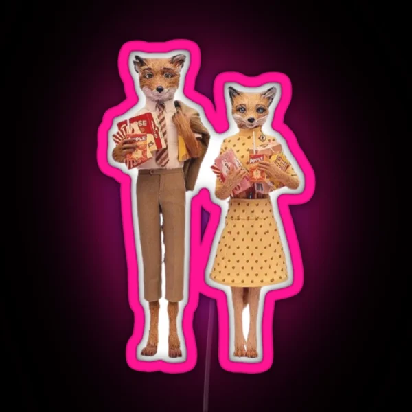 Fantastic Mr Fox RGB Neon Sign