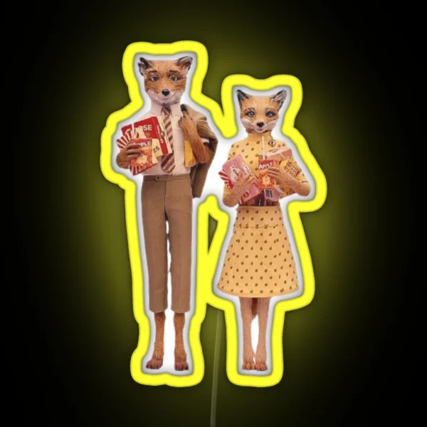 Fantastic Mr Fox RGB Neon Sign