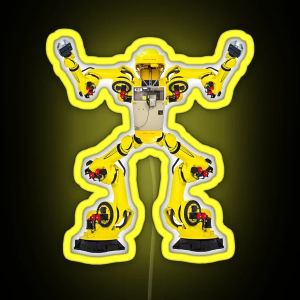 Fanuc Monster RGB Neon Sign