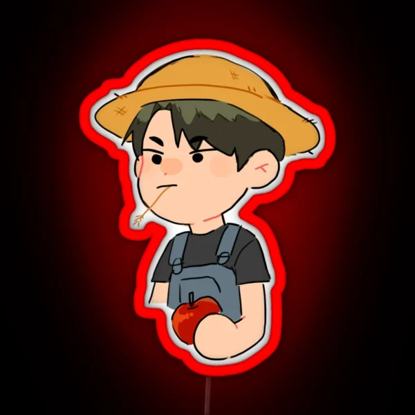 Farmer Boy Ushijima RGB Neon Sign