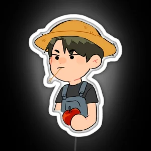Farmer Boy Ushijima RGB Neon Sign