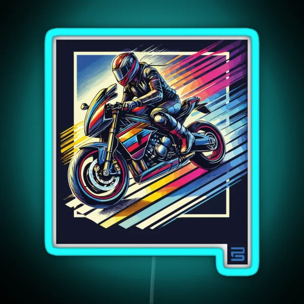Fast And Furious RGB Neon Sign