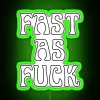 Fast As Fuck RGB Neon Sign - Image 4