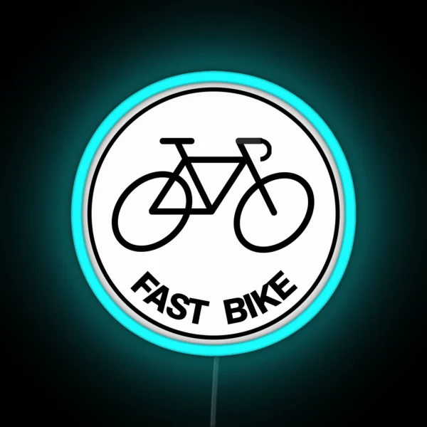 Fast Bike Led RGB Neon Sign