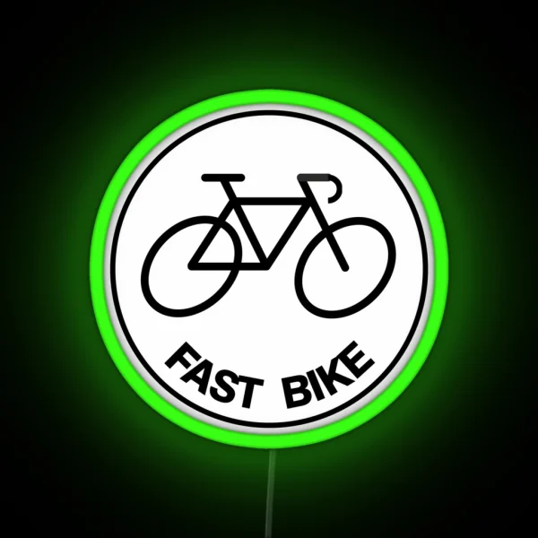 Fast Bike Led RGB Neon Sign