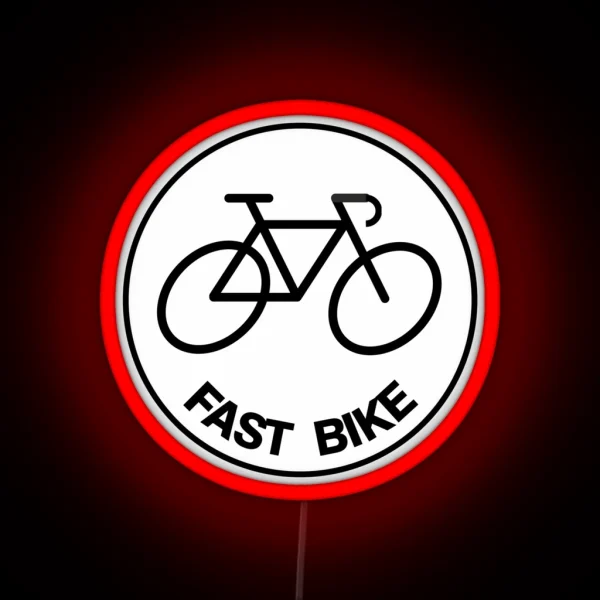 Fast Bike Led RGB Neon Sign