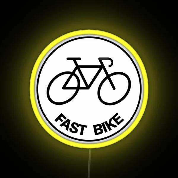 Fast Bike Led RGB Neon Sign