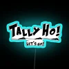 FAST CAT LURE TALLY HO LETS GO RGB Neon Sign - Image 3
