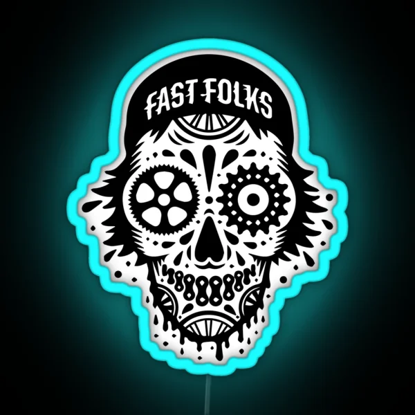 Fast Folks RGB Neon Sign