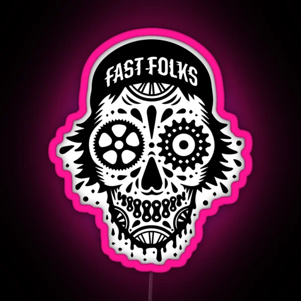 Fast Folks RGB Neon Sign