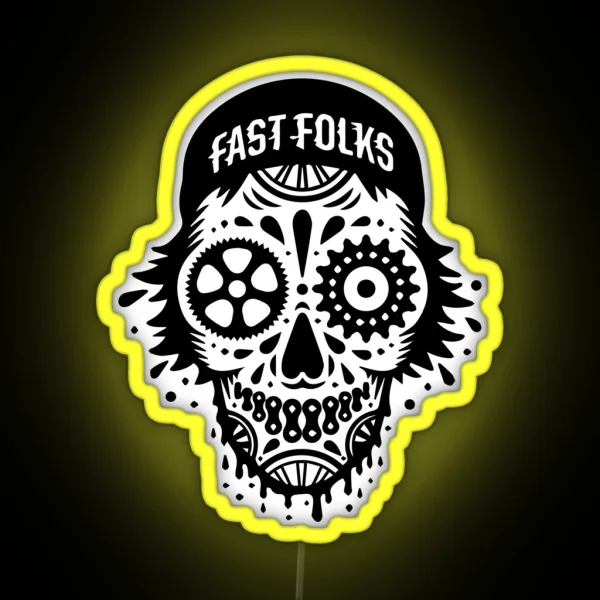 Fast Folks RGB Neon Sign