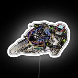 Fast Speed Bike Adventures RGB Neon Sign