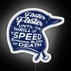 Faster Faster Until The Thrill Of Speed Helmet Blue RGB Neon Sign - Image 4