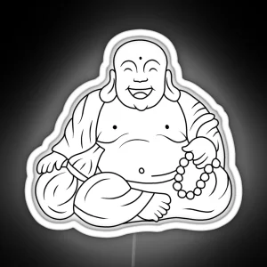 Fat Buddha RGB Neon Sign