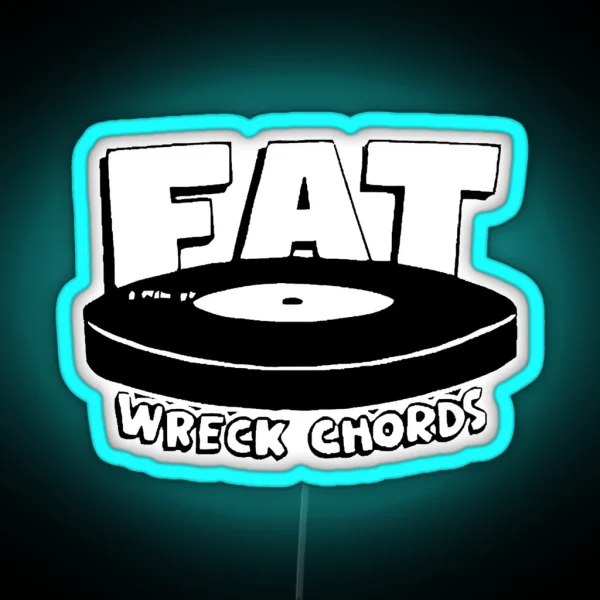 FAT WRECK CHORDS Classic Led RGB Neon Sign