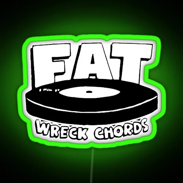 FAT WRECK CHORDS Classic Led RGB Neon Sign