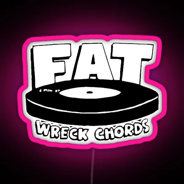 FAT WRECK CHORDS Classic Led RGB Neon Sign