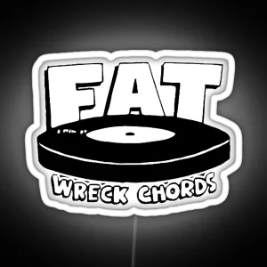 FAT WRECK CHORDS Classic Led RGB Neon Sign