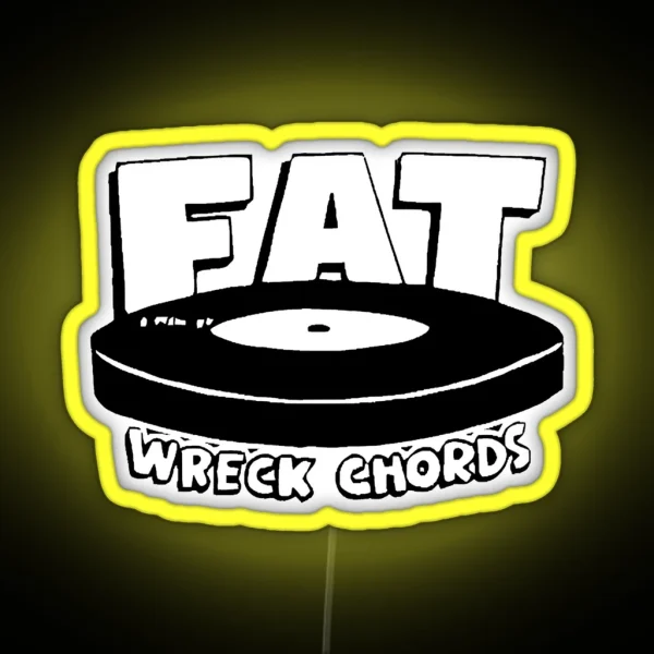 FAT WRECK CHORDS Classic Led RGB Neon Sign