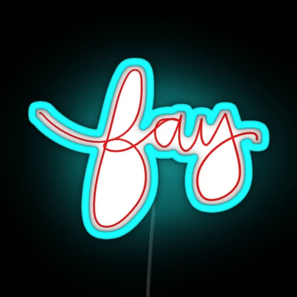 Fay RGB Neon Sign