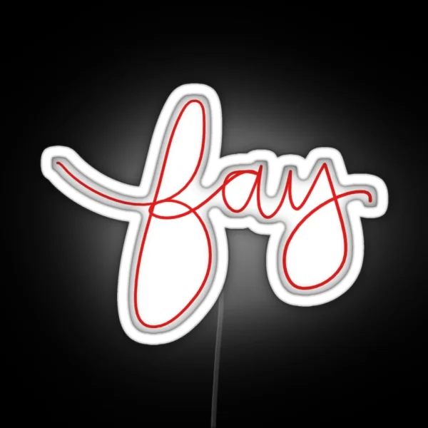 Fay RGB Neon Sign