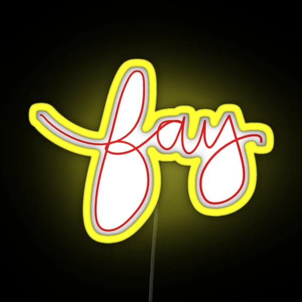 Fay RGB Neon Sign