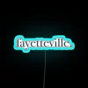 Fayetteville Arkansas RGB Neon Sign - Image 3