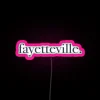 Fayetteville Arkansas RGB Neon Sign