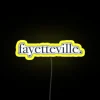 Fayetteville Arkansas RGB Neon Sign - Image 6