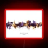 Fayetteville Arkansas Skyline RGB Neon Sign - Image 2