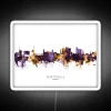 Fayetteville Arkansas Skyline RGB Neon Sign - Image 5