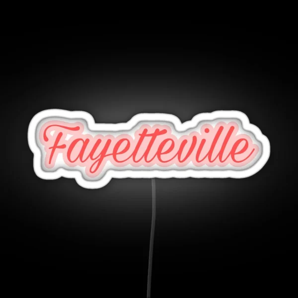 Fayetteville Led RGB Neon Sign