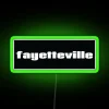 Fayetteville RGB Neon Sign - Image 3