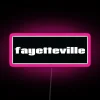 Fayetteville RGB Neon Sign - Image 6